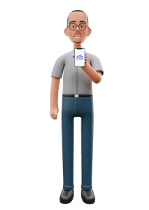 redimensionné mobile avec logo